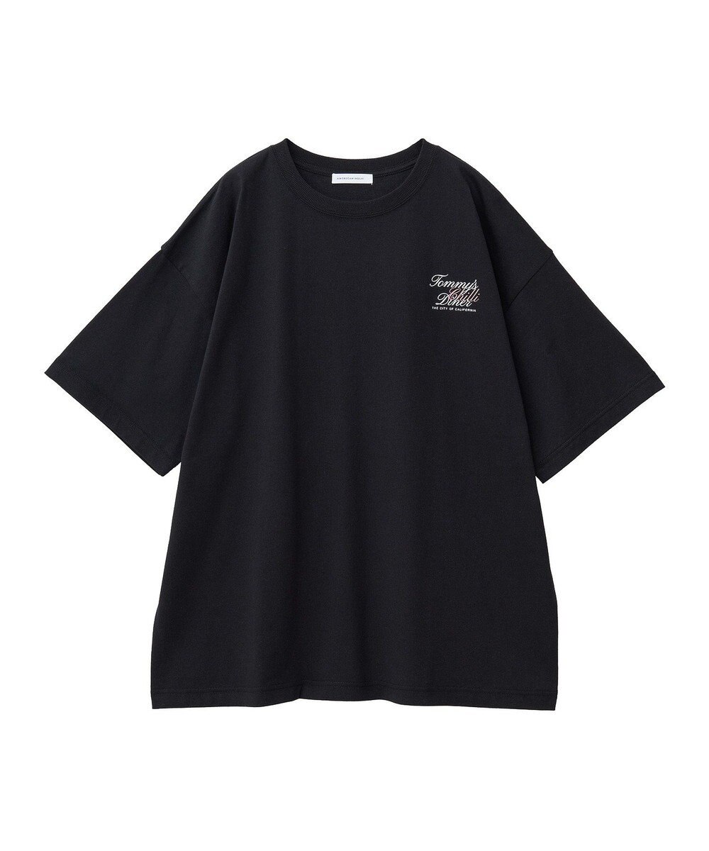 AMERICAN HOLIC バックロゴプリントTシャツ 
