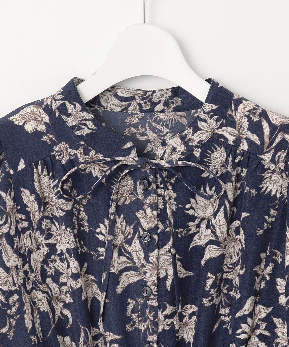 Feroux 【大好評につき新色・追加決定！】ウエストシャーリングデシン ワンピース 