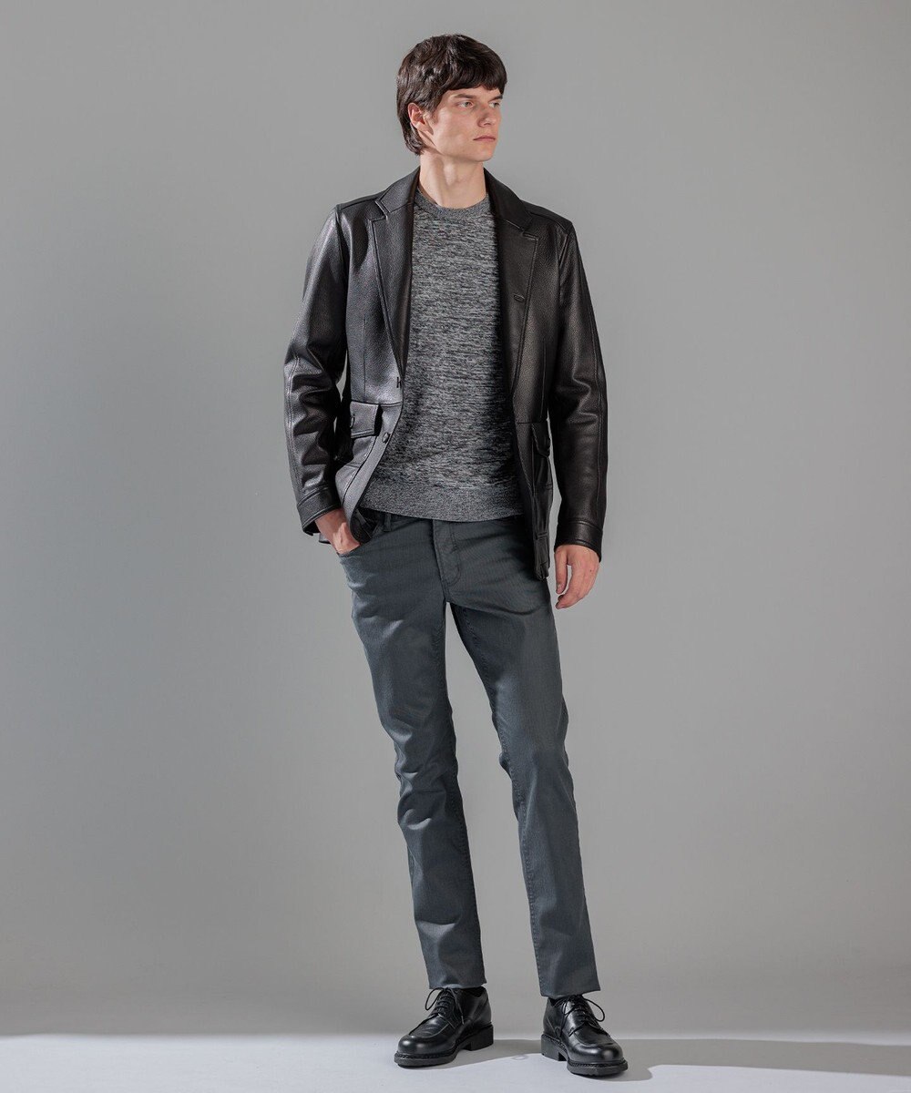 JOSEPH HOMME レクサスムリネ　クルーネックニット 