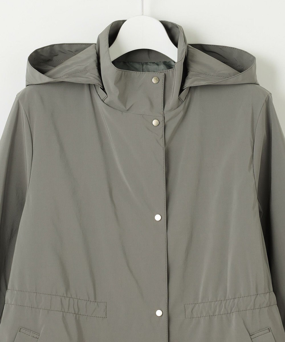 J.PRESS LADIES L 【洗える・撥水】Artirosa フーデッド コート 