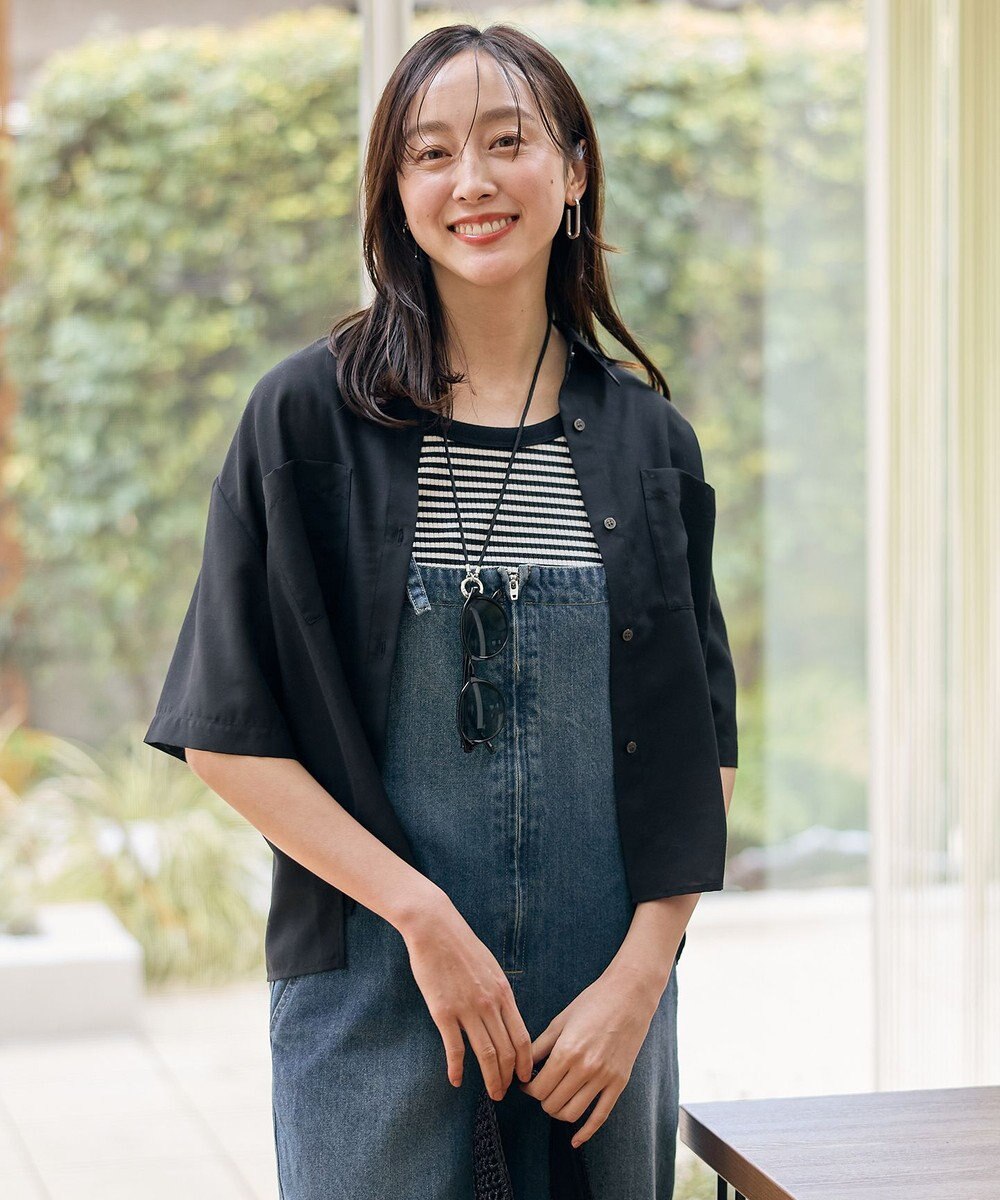 ANY シアーテックリネンシャツ 