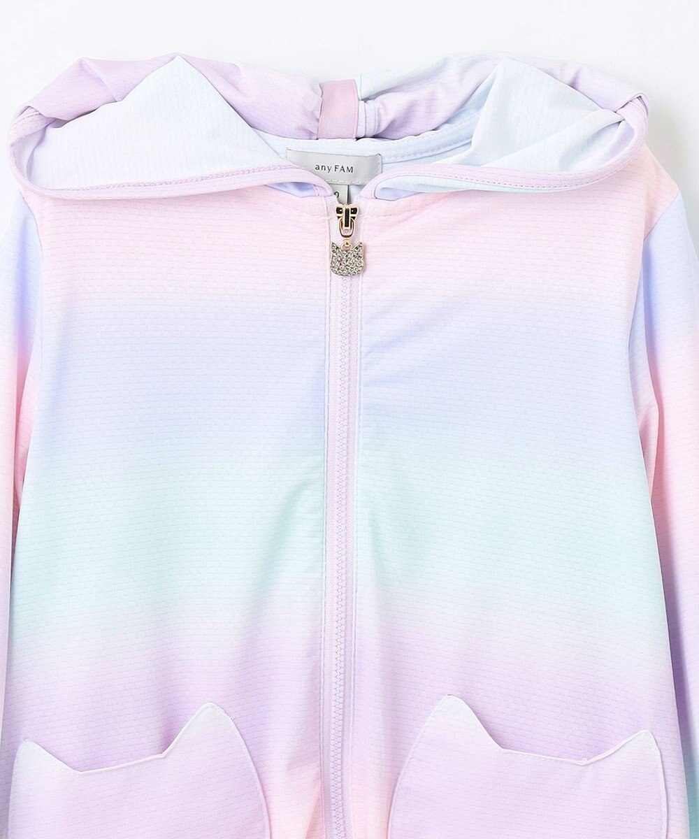 ANY KIDS サラサラ UVカット パーカー 