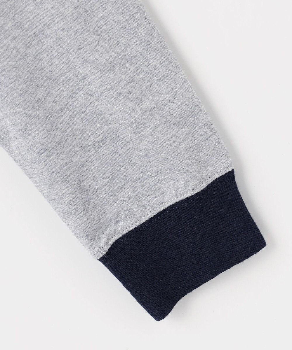 J.PRESS KIDS 【140-170cm】40/2天竺襟付き Vネック ポロシャツ 