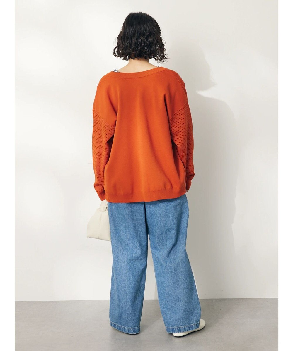 CRAFT STANDARD BOUTIQUE 超軽量メッシュ切替2wayカーディガン 