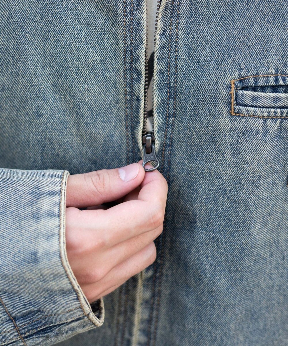 WEGO 【25年秋冬新作/MLサイズ展開】ワーカーズZIPジャケット 