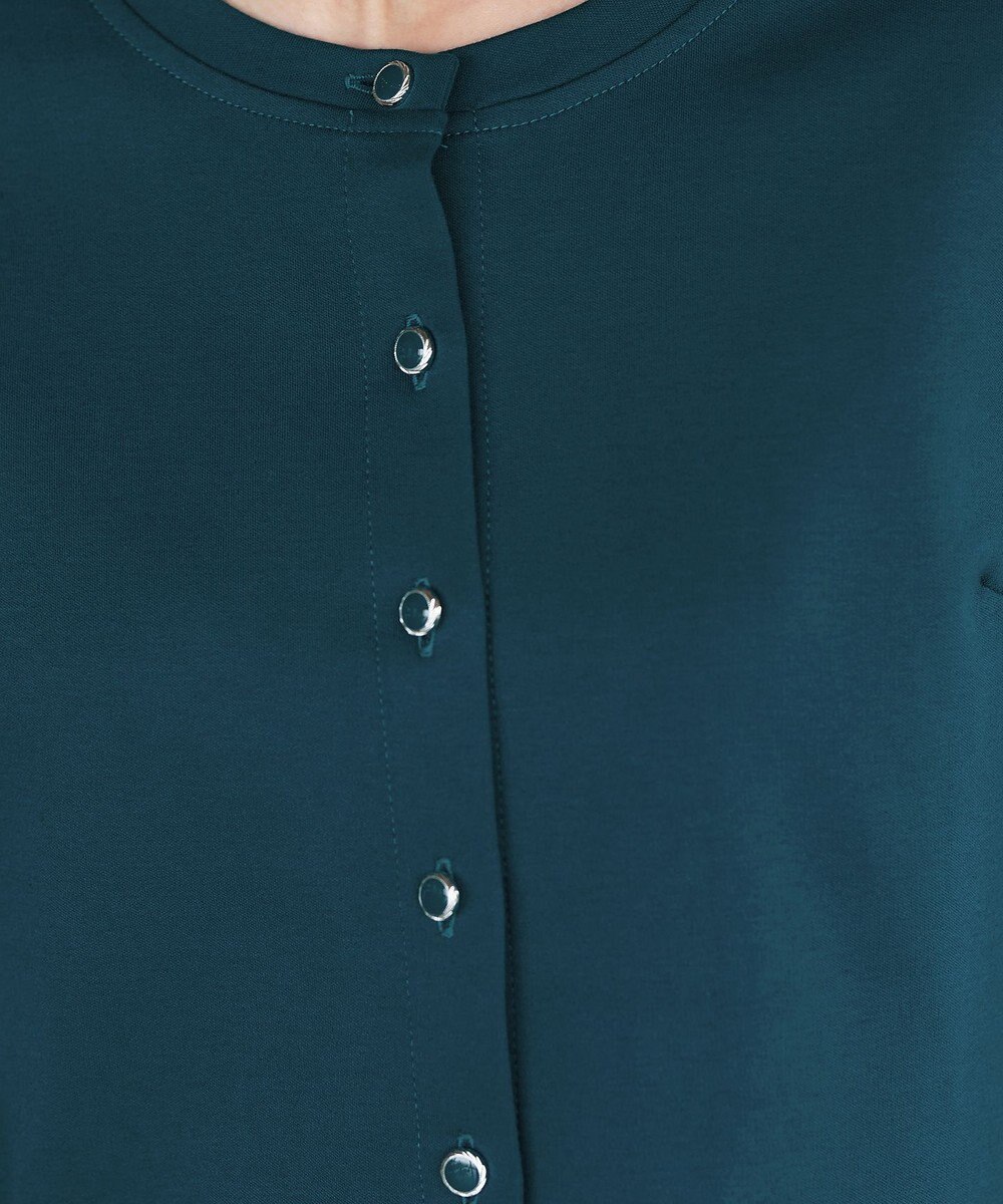 Tiaclasse L 「サマさまカットソー」フレームボタンカーディガン 