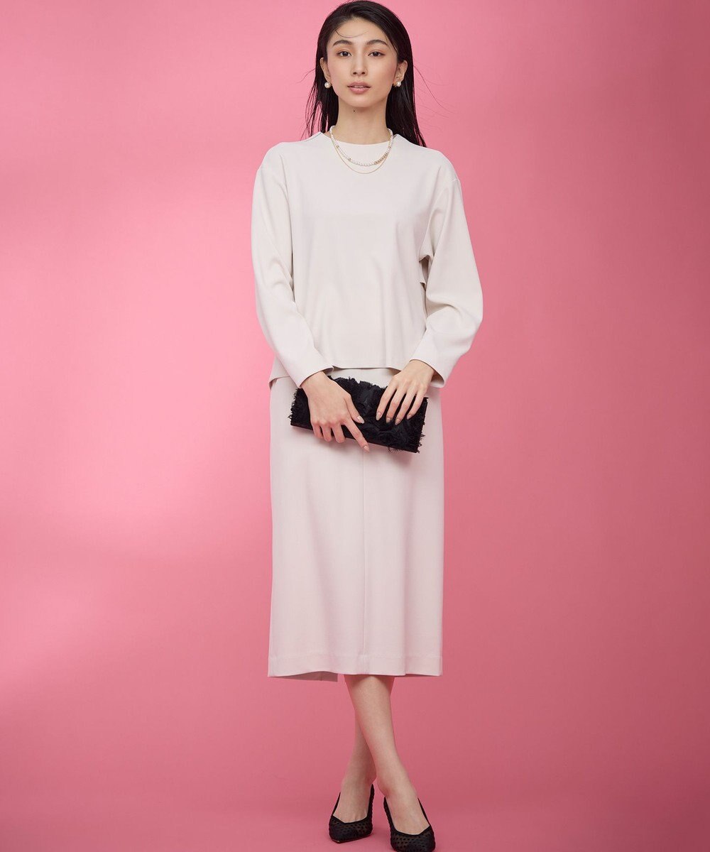 組曲 【KUMIKYOKU NAVY】コンフォータブルアムンゼン ティアードブラウス 