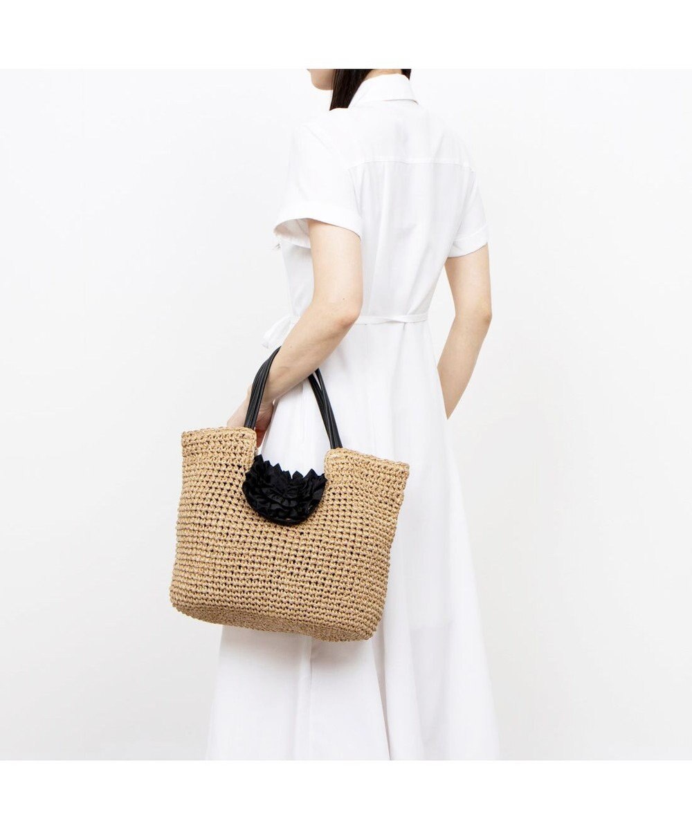 UNBILLION カシュカシュ cachecache / フリルフラップクロッシェトート 