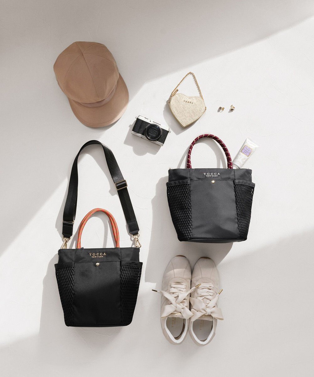 TOCCA 【WEB＆一部店舗限定・環境にやさしい素材】PESCA BAG ナイロンバッグ 