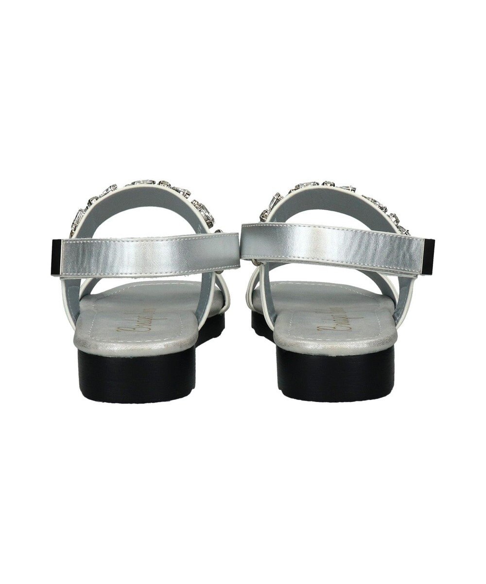 Bridget Birkin 【Bridget Birkin】ダブルベルトビジューサンダル 