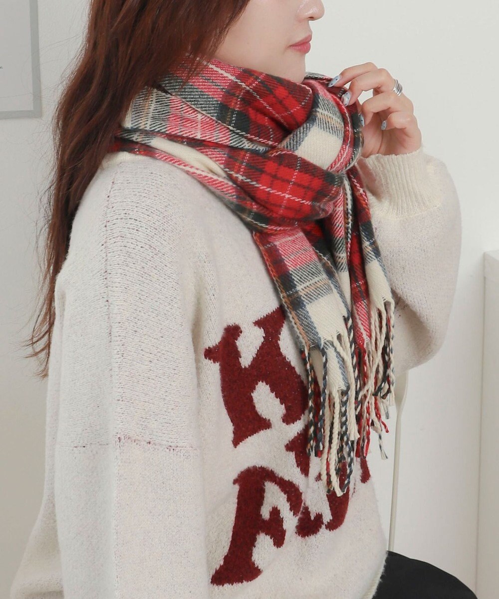 WEGO 【マフラー】大判ストール 