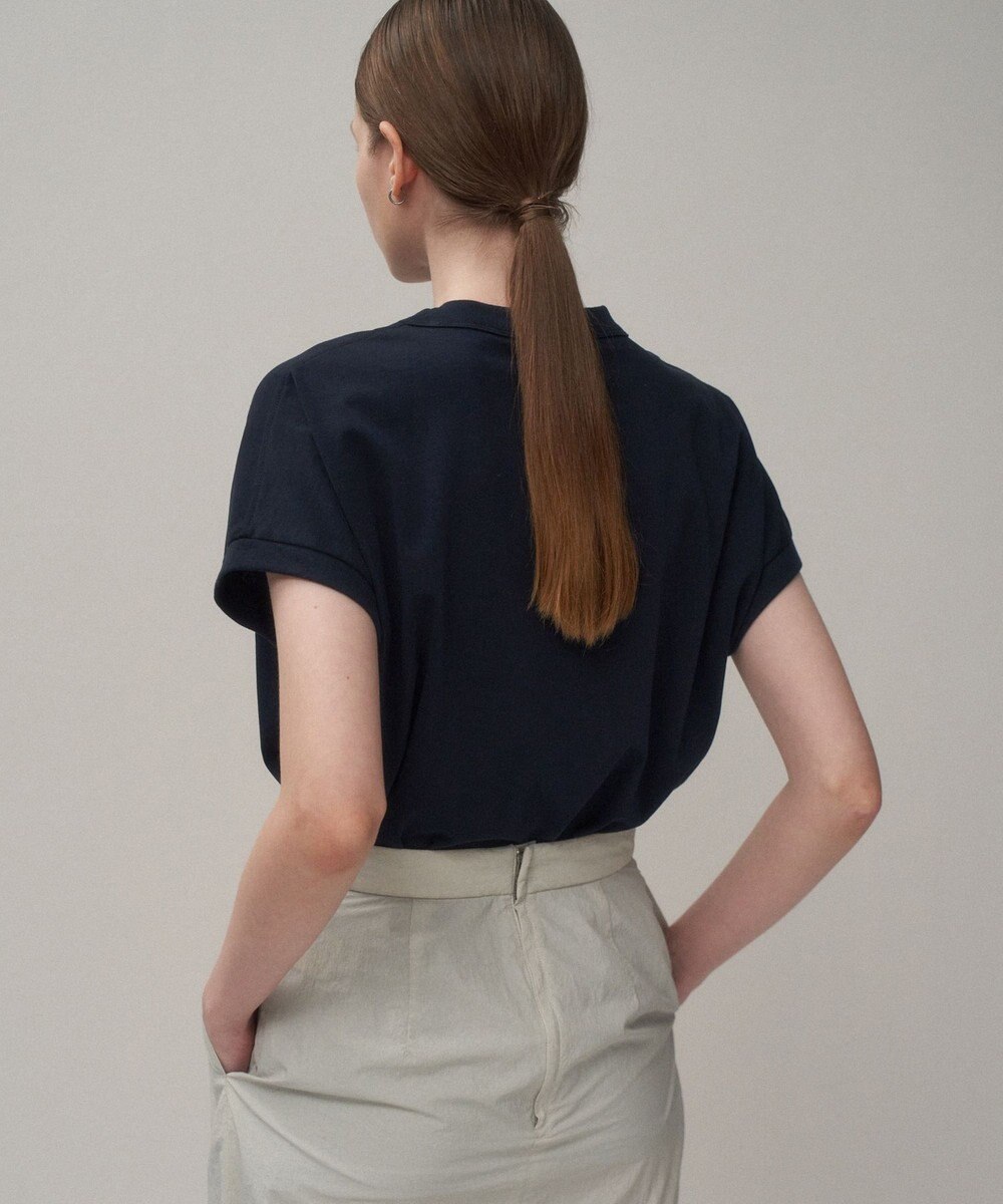 ATON DRY COTTON JERSEY | オーバーサイズプルオーバー 