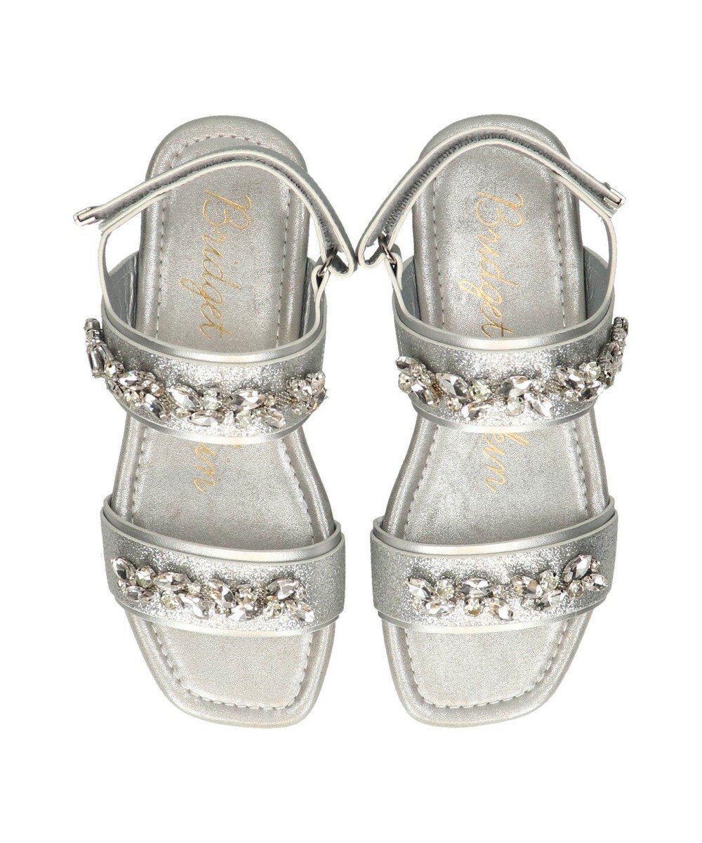 Bridget Birkin 【Bridget Birkin】ダブルベルトビジューサンダル 