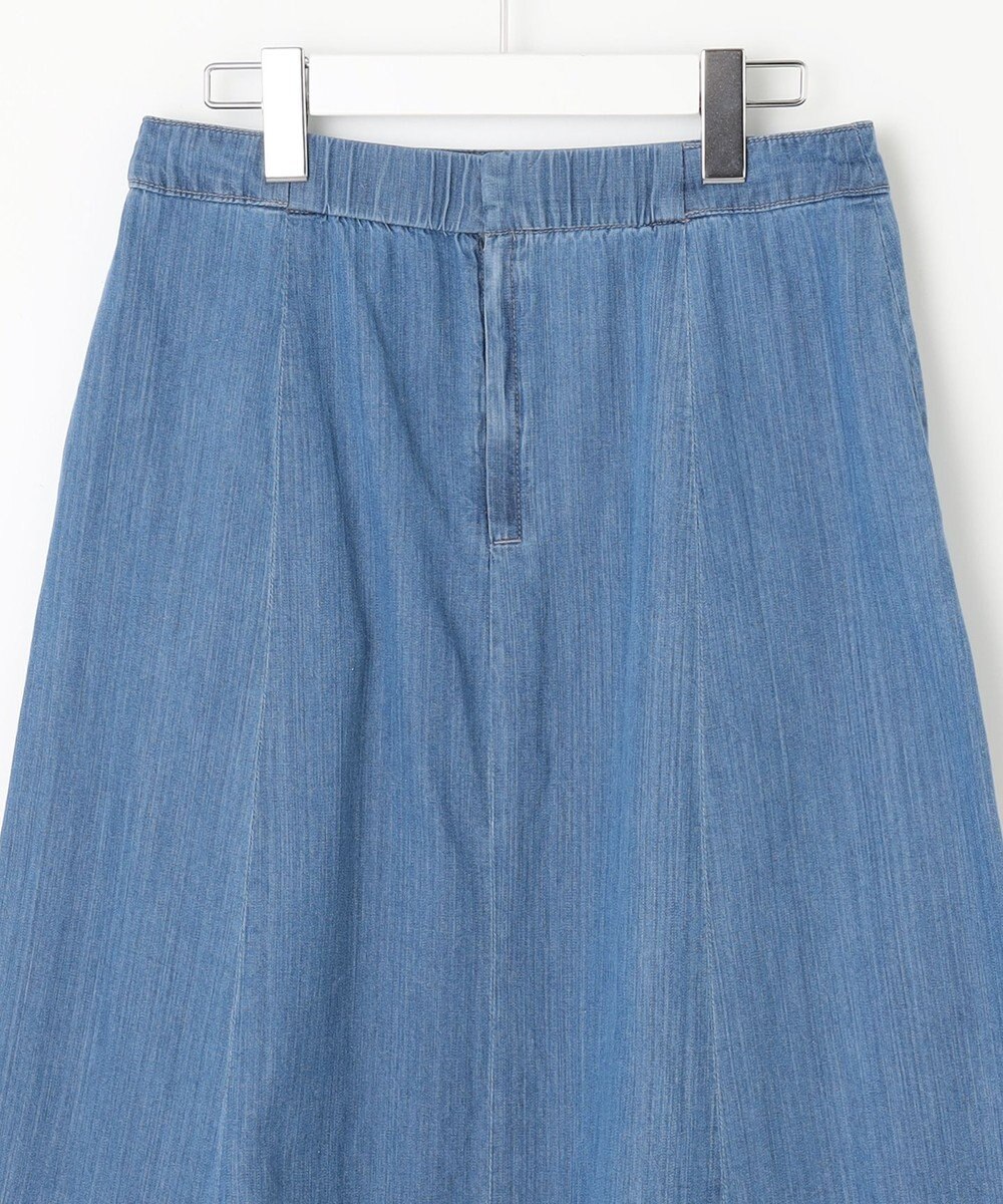 J.PRESS LADIES 【洗える】5ozバージラコンパクト スカート 