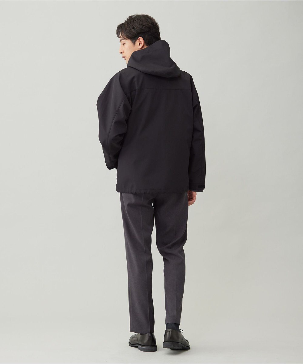 UNFILO MENS 防風撥水 フードブルゾン 