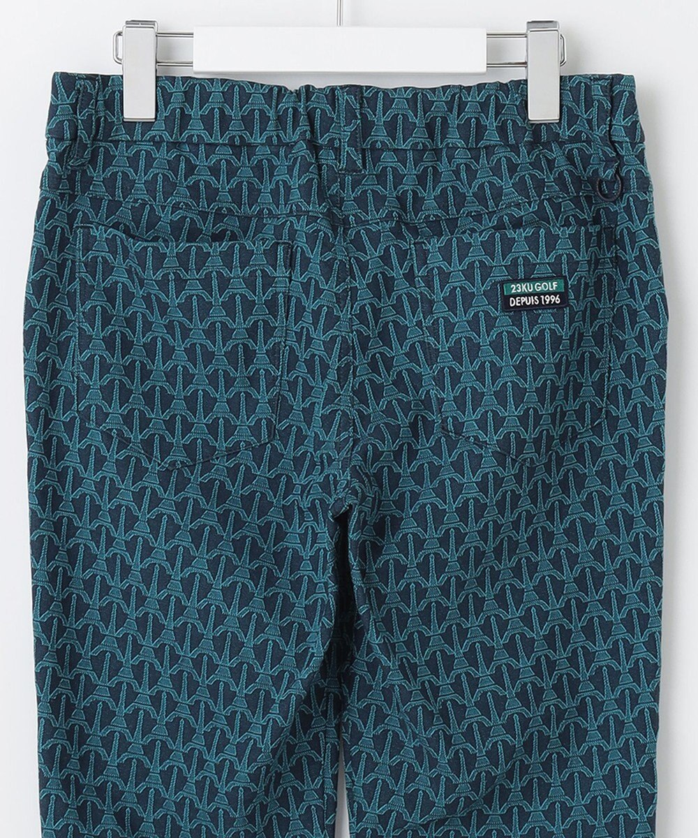 23区GOLF 【WOMEN】【ストレッチ】エッフェル柄ジャガード パンツ 
