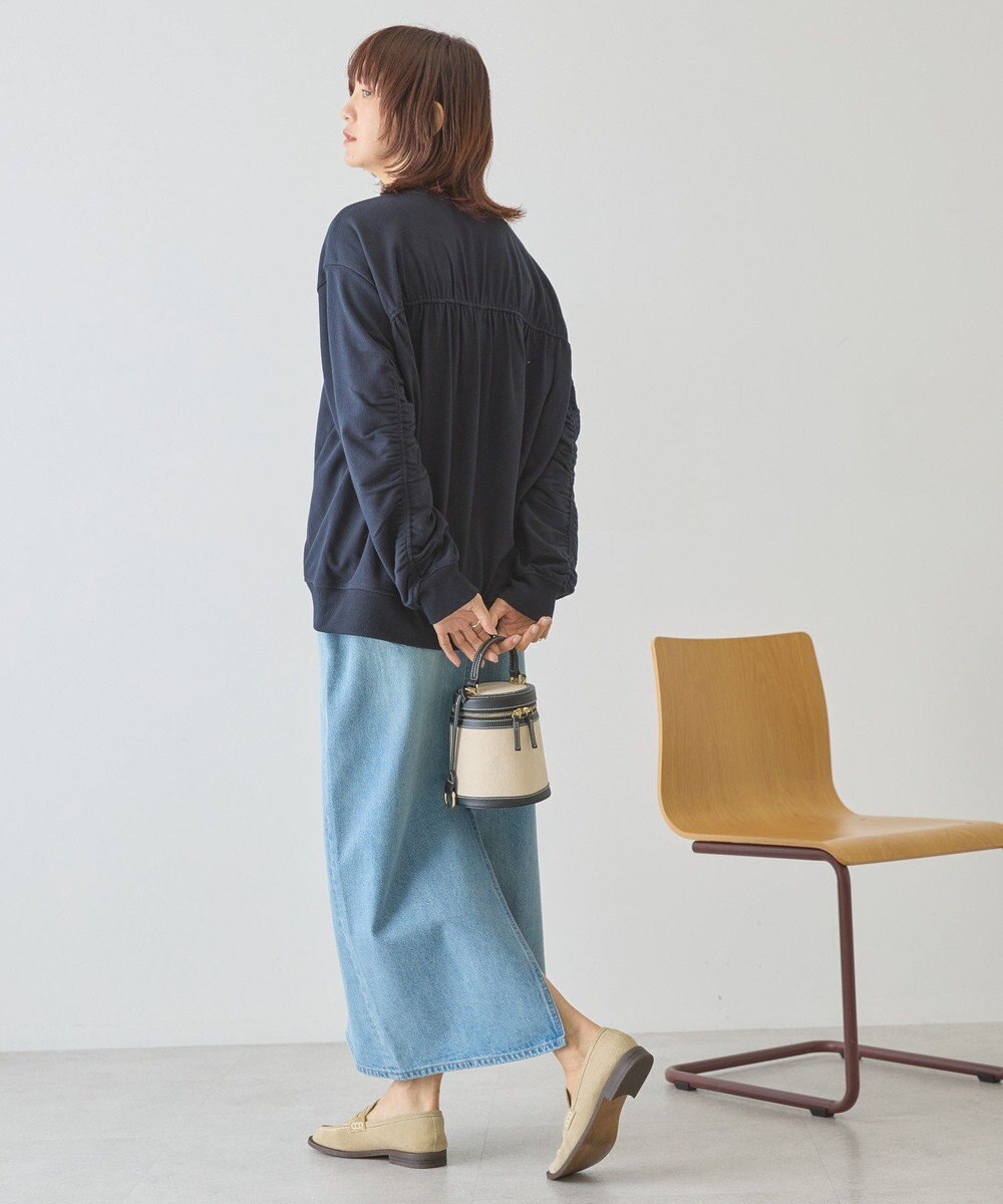 AMERICAN HOLIC バックギャザー裏毛スウェット 