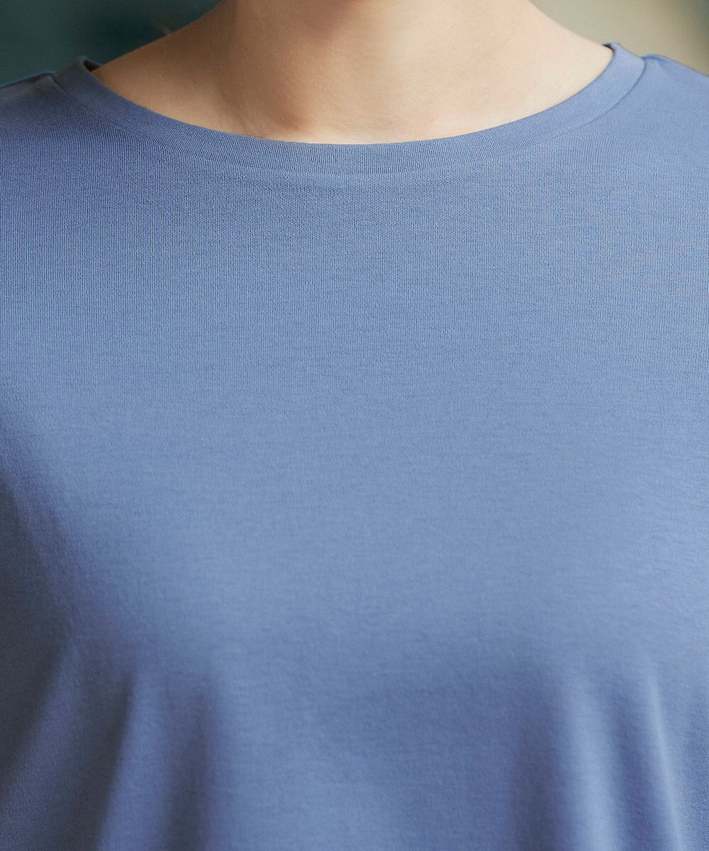 Tiaclasse 【UVケア・接触冷感】“あまラク” ボリュームパフスリーブカットソーチュニック 