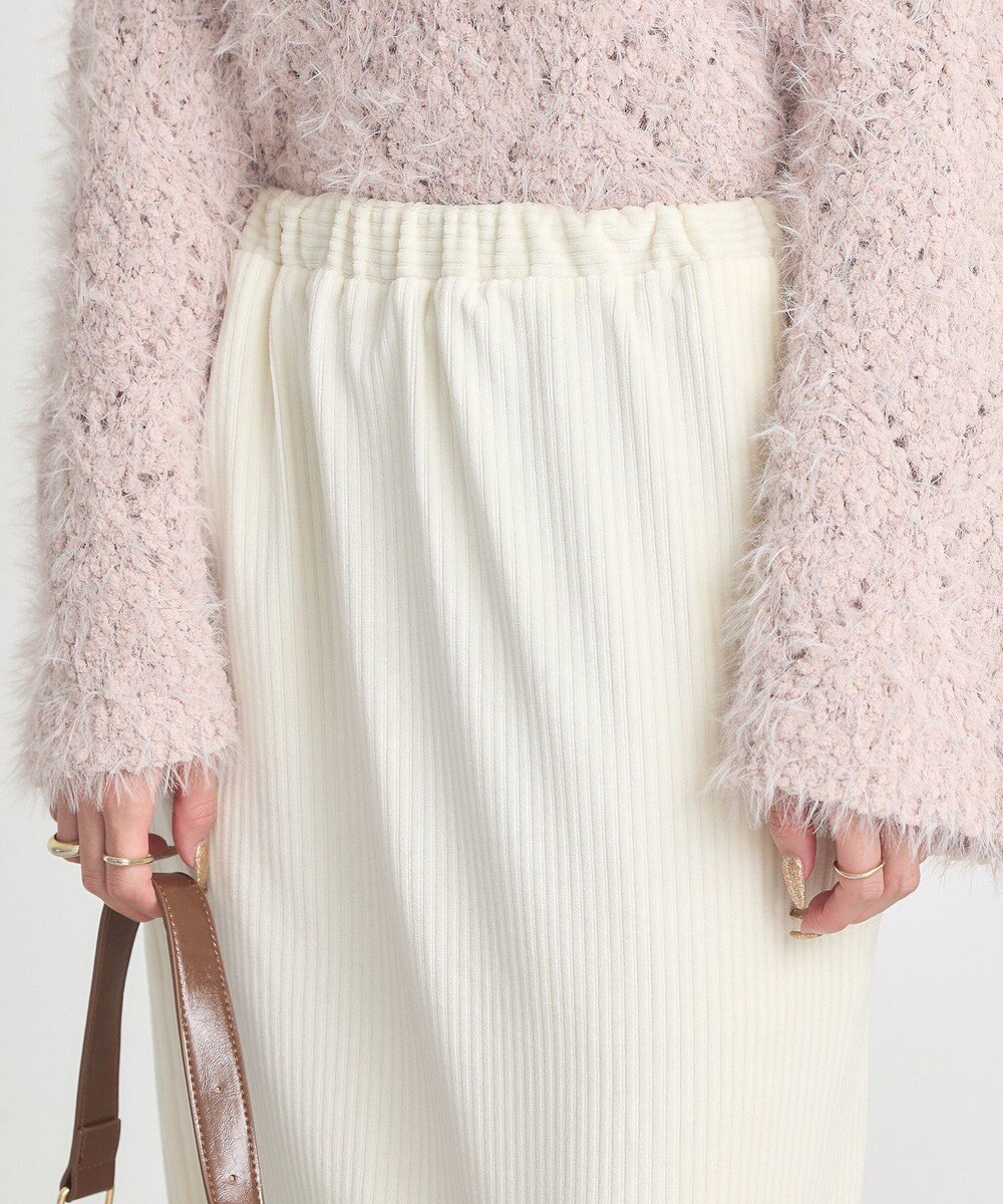 earth music&ecology コーデュロイナロースカート 