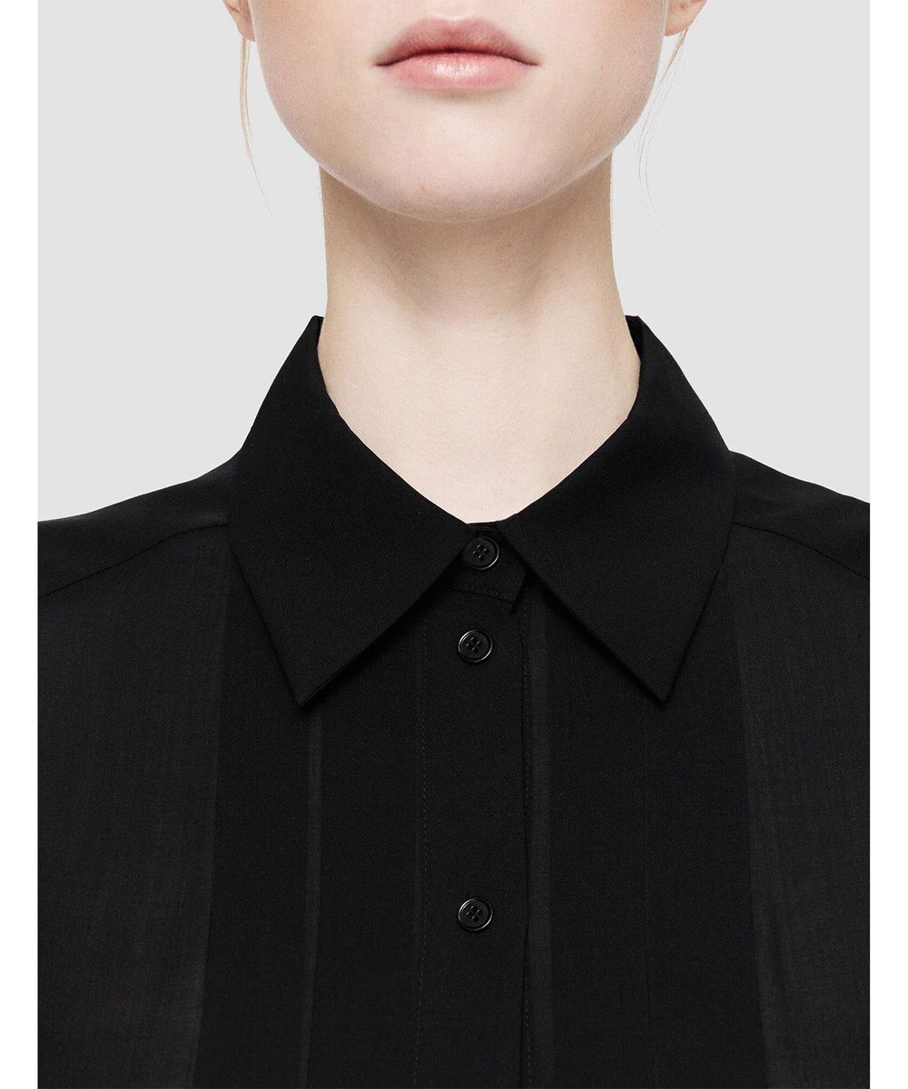 JOSEPH ウィンターボイル　プリーツシャツ 