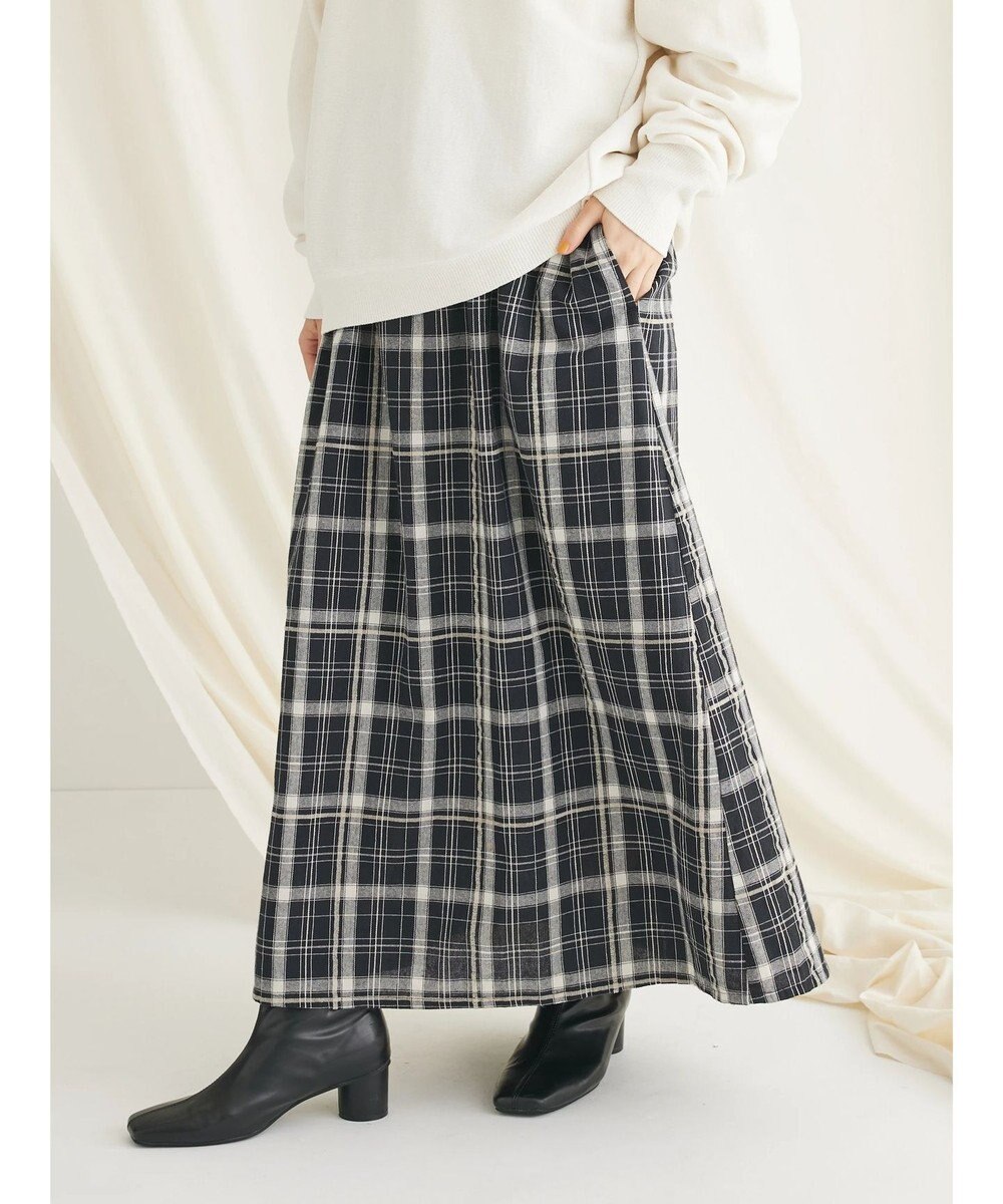 CRAFT STANDARD BOUTIQUE 先染めチェック（小）スカート 