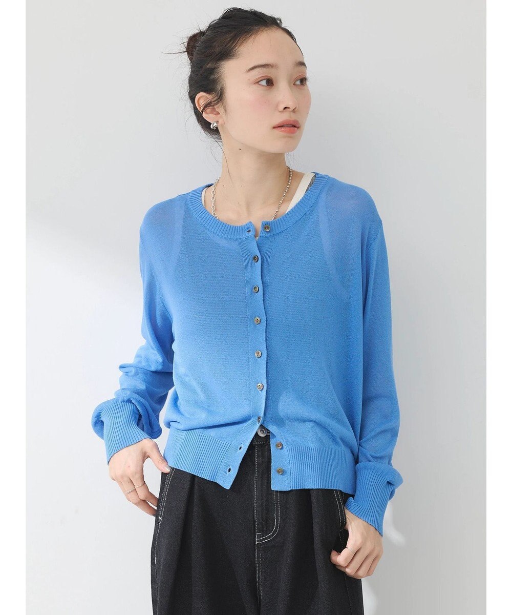 earth music&ecology シアークルーカーディガン 