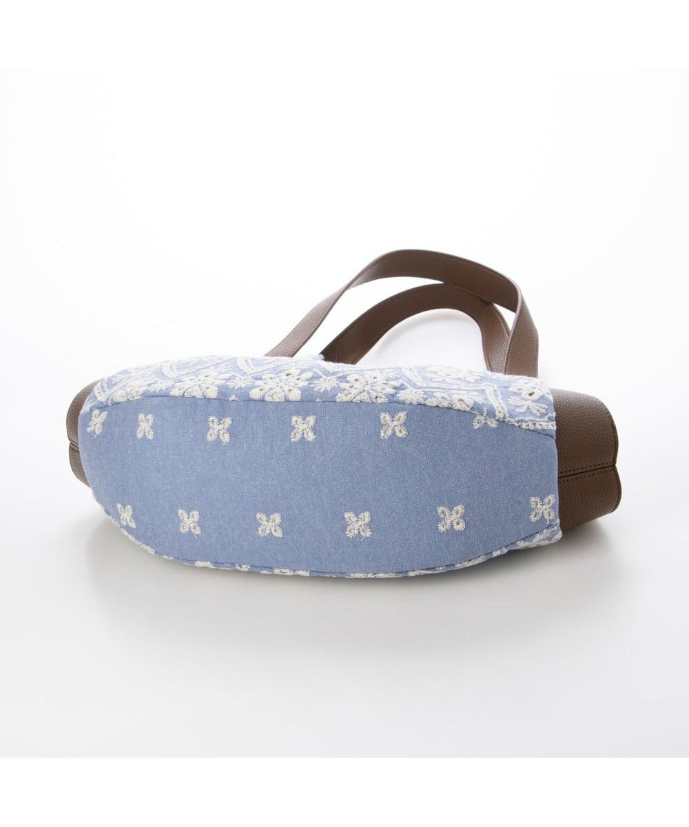 UNBILLION カシュカシュ cachecache / 刺繍生地トートバッグ 