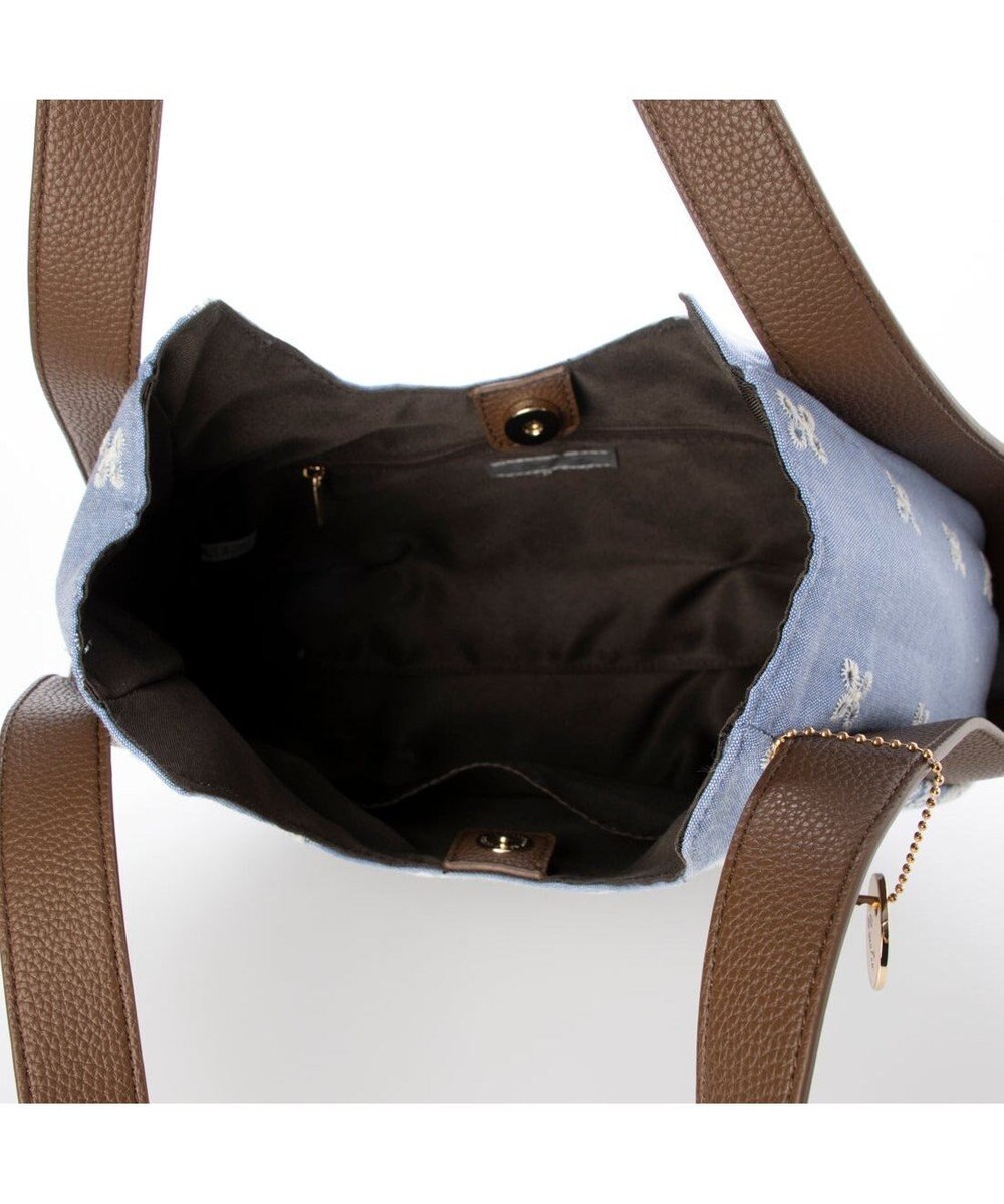 UNBILLION カシュカシュ cachecache / 刺繍生地トートバッグ 