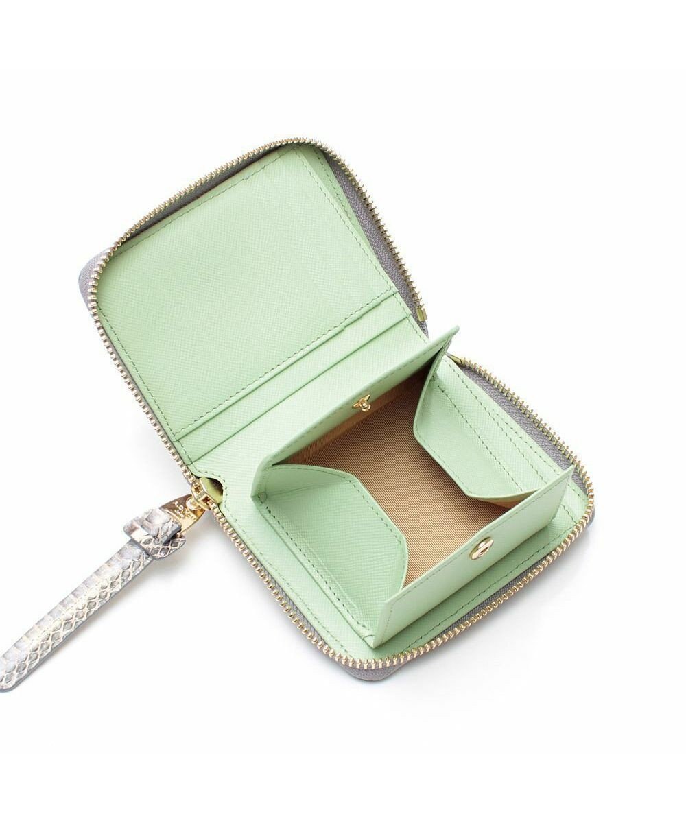 A.D.M.J. 【スネークレザー】スモールウォレット 