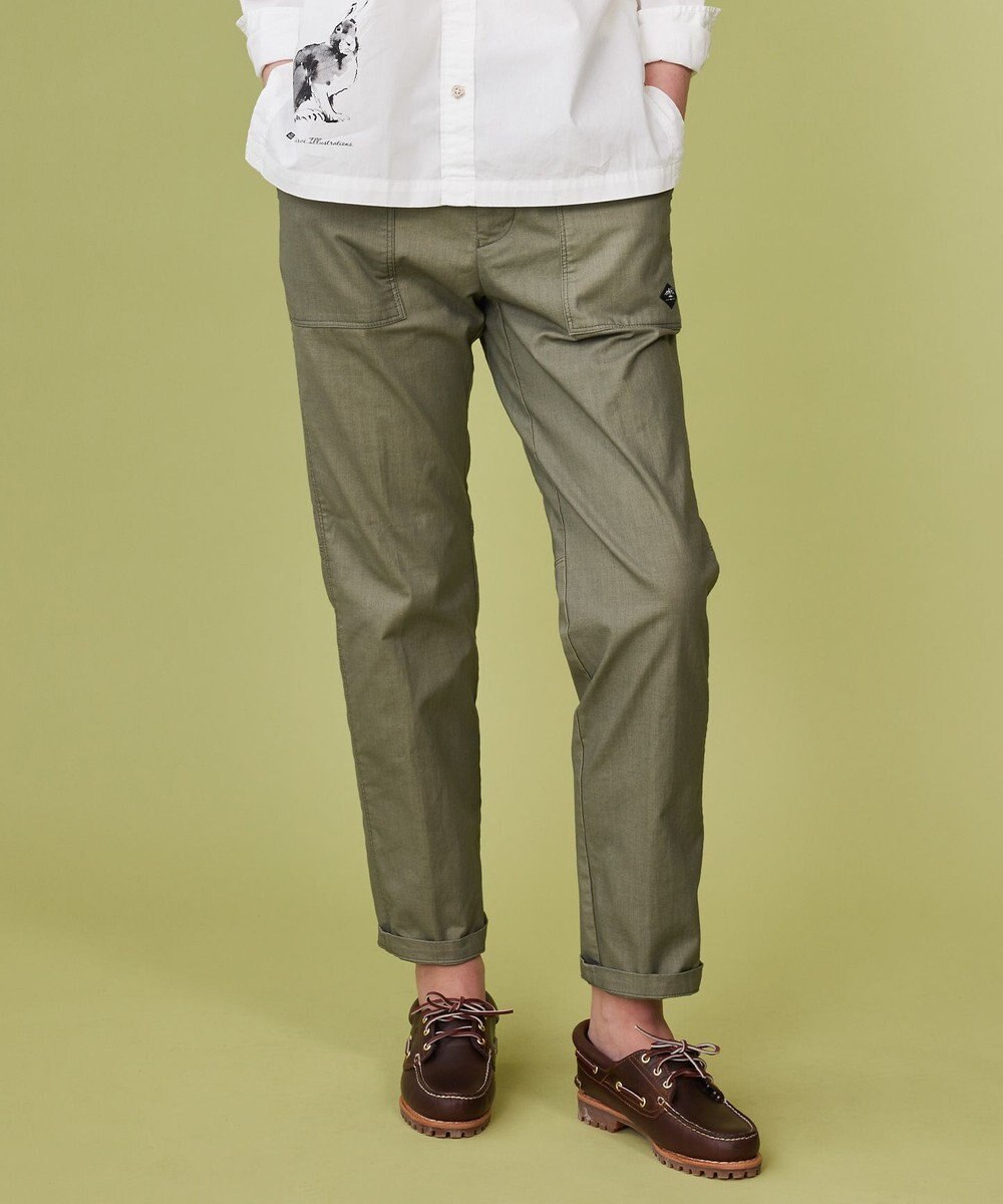 JOSEPH ABBOUD MOUNTAIN 【JAPANファブリック/ストレッチ】ビックライズストレッチ ベイカー パンツ 