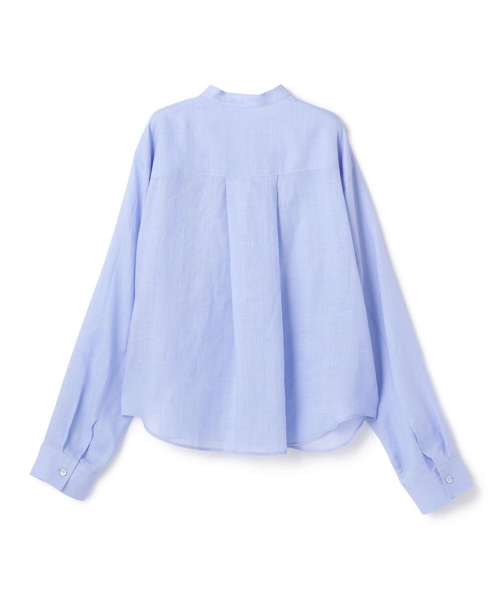 BEIGE， HALITE / リネンシアー オーバーサイズシャツ 