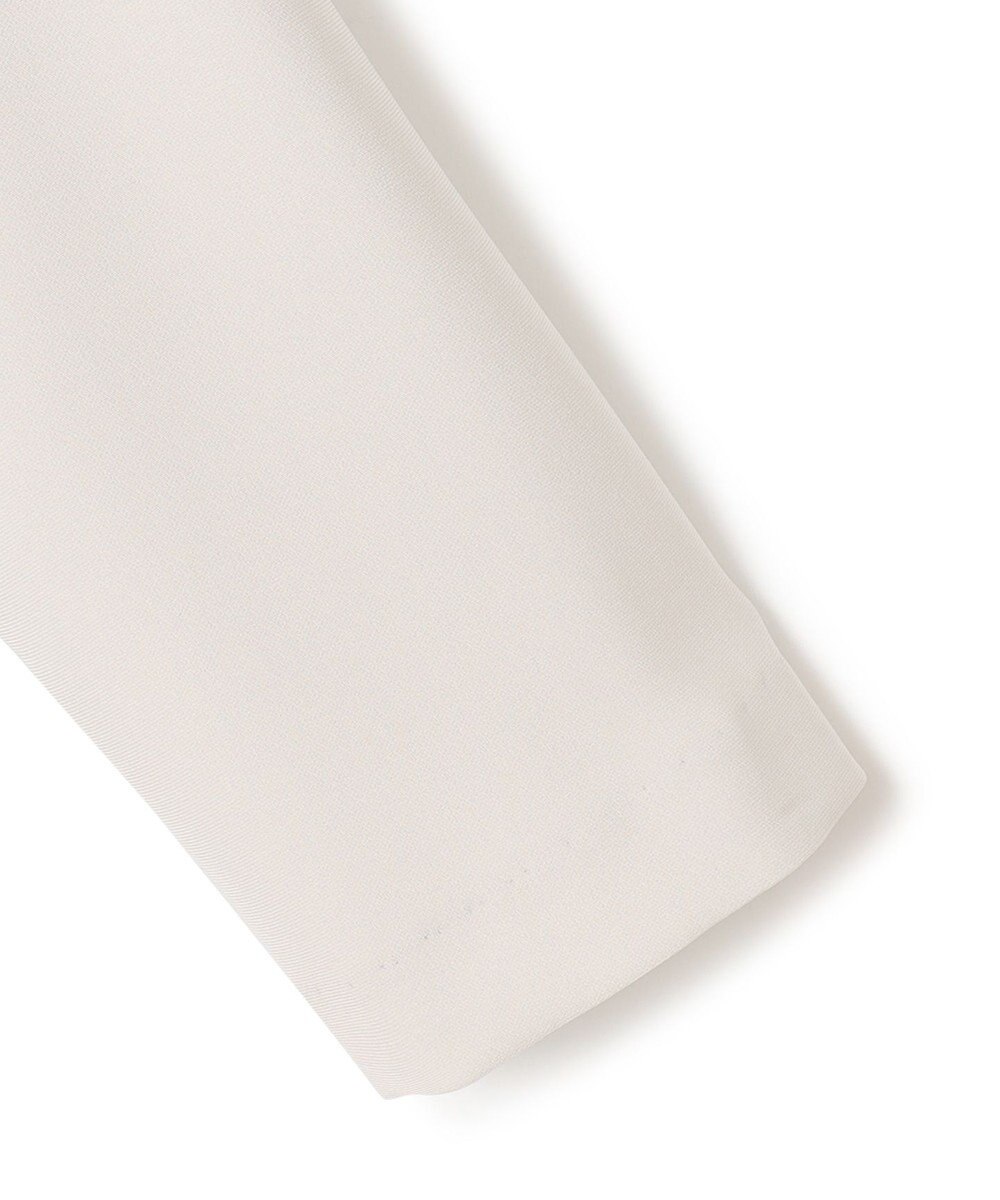 23区 【洗える】トリアセダブルジョーゼット ペプラム ブラウス 