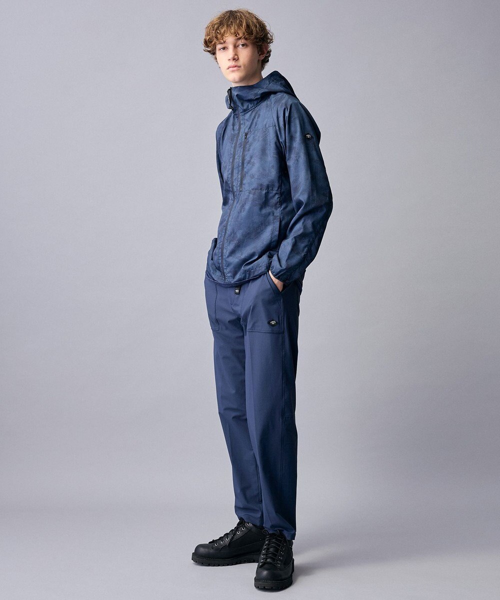 JOSEPH ABBOUD MOUNTAIN 【2WAYストレッチ/ECO撥水性】2WAYストレッチジャガードパンツ 