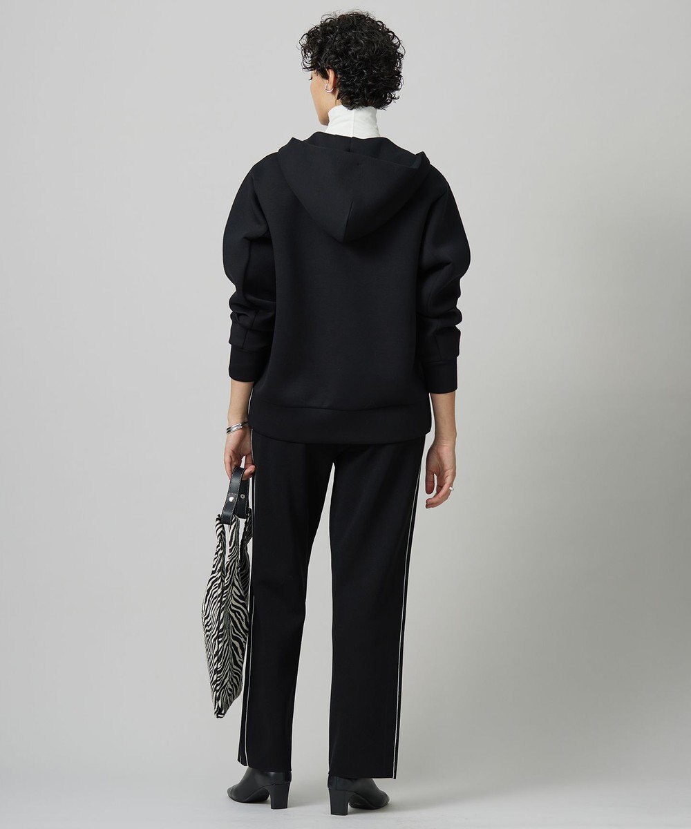 ICB 【洗える】 ビスコースエアーボンディング ジップアップフーディ 