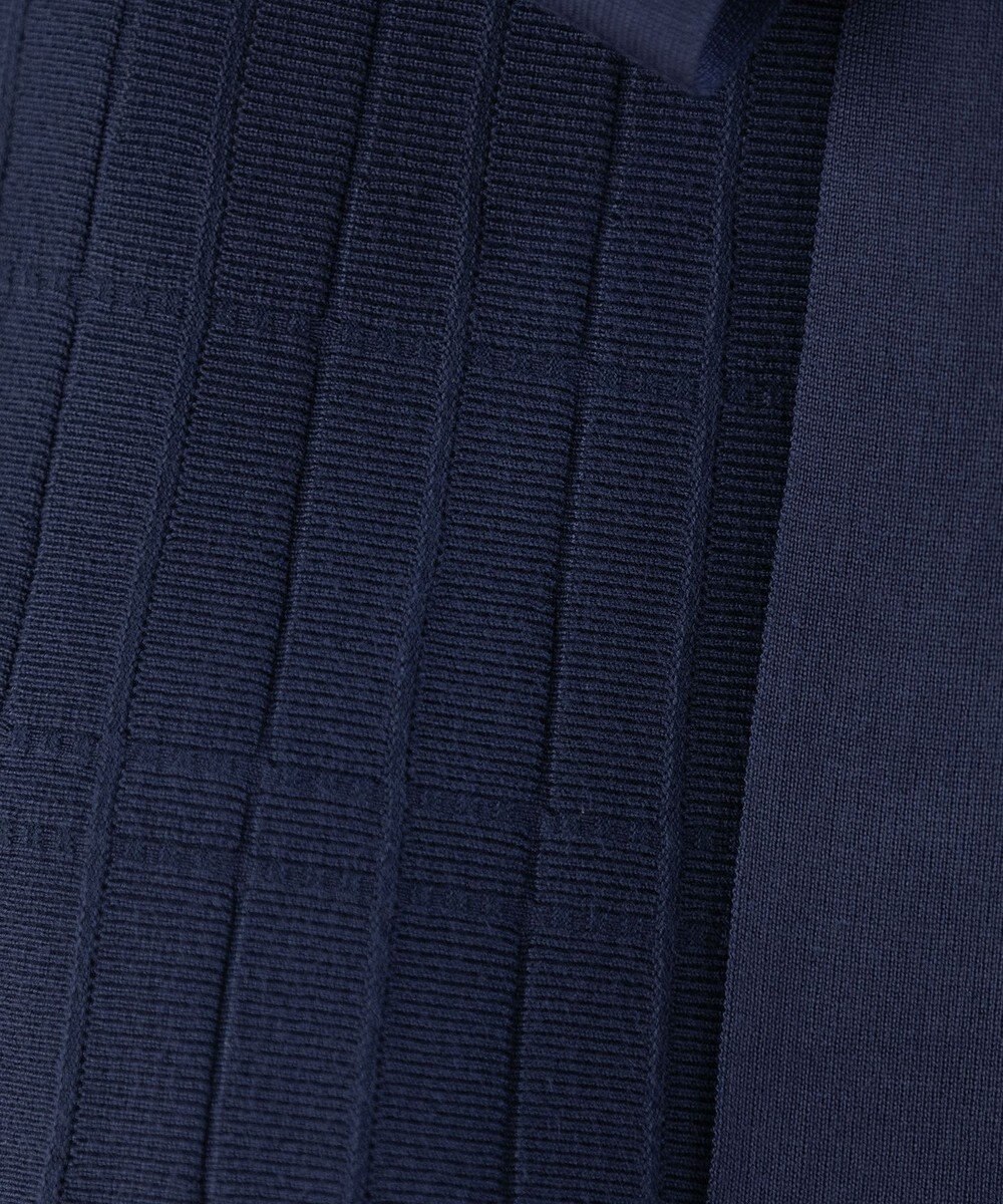 Tiaclasse L 【洗える】1枚で着映えするチェック柄編みニットワンピース 