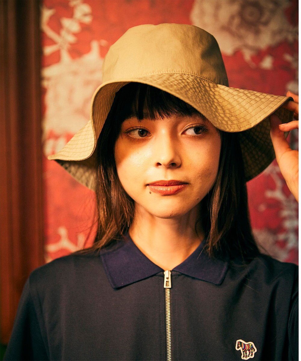 ガイド Paulsmith ポールスミス ハット ストローハット 黒 ピンク マルチ 指定外繊維 ラフィア ブランディア 店 さなシミ Shineray Com Br