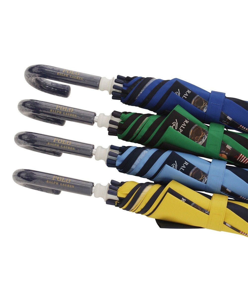 MOONBAT 【キッズ】POLO RALPH LAUREN（ポロ ラルフローレン）ポロベア 晴雨兼用 長傘 カラーコンビ ビニール窓 