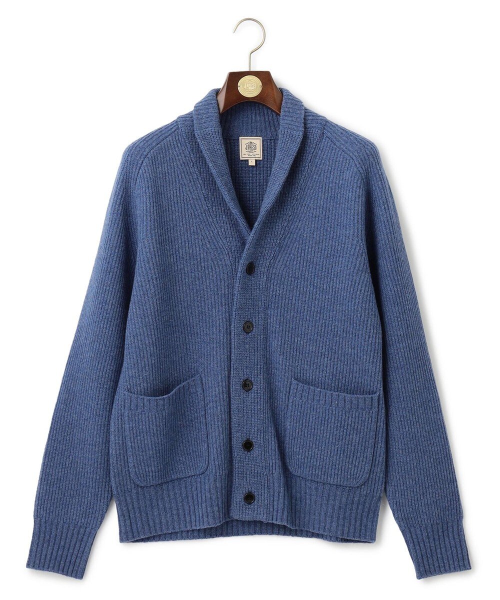 J.PRESS MEN 【WEB限定】畔編み ショールカーディガン 