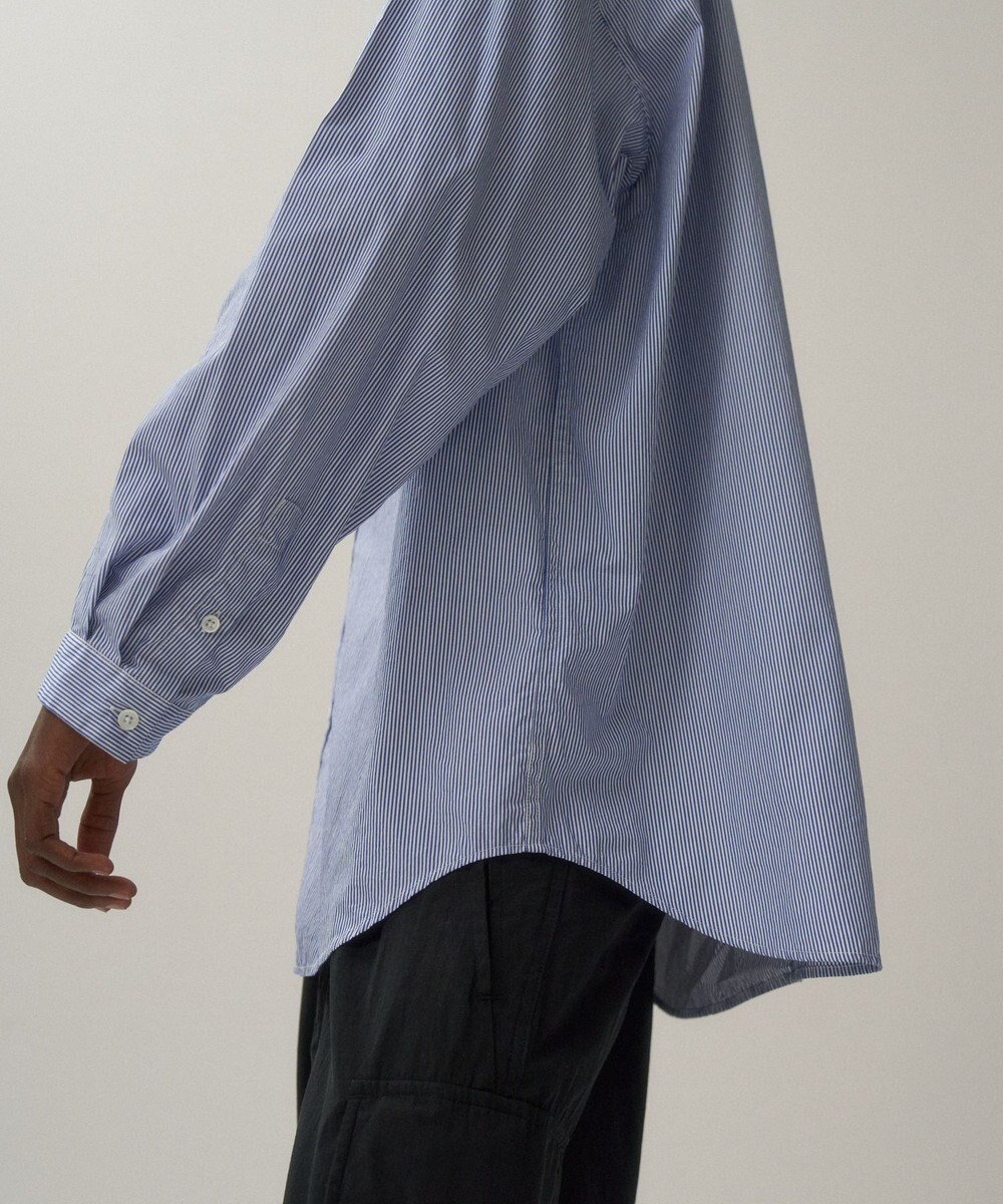 ATON GIZA BROAD | ウォッシュドシャツ - UNISEX 