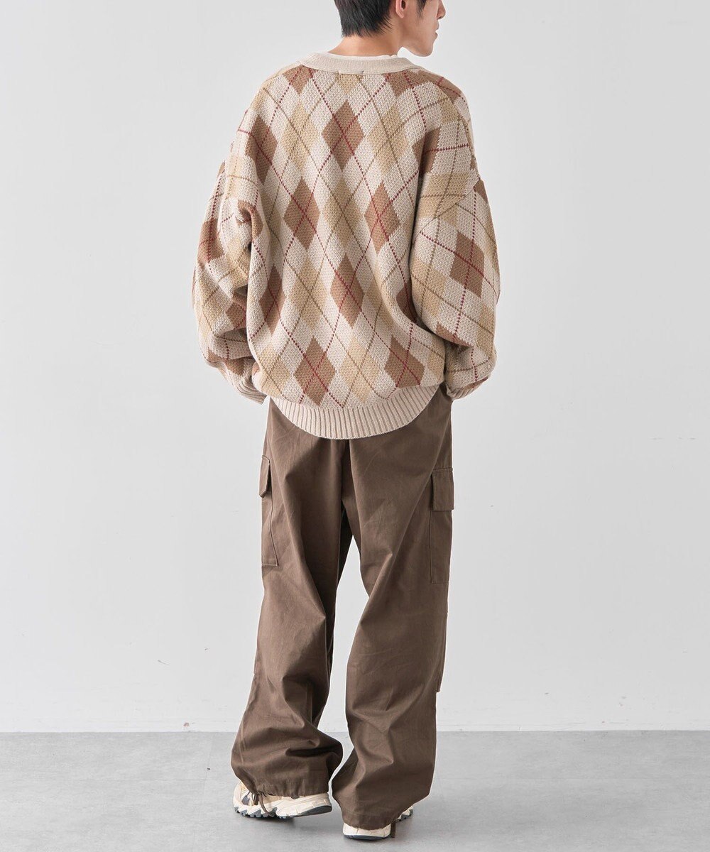 CRAFT STANDARD BOUTIQUE アーガイル柄カーディガン 