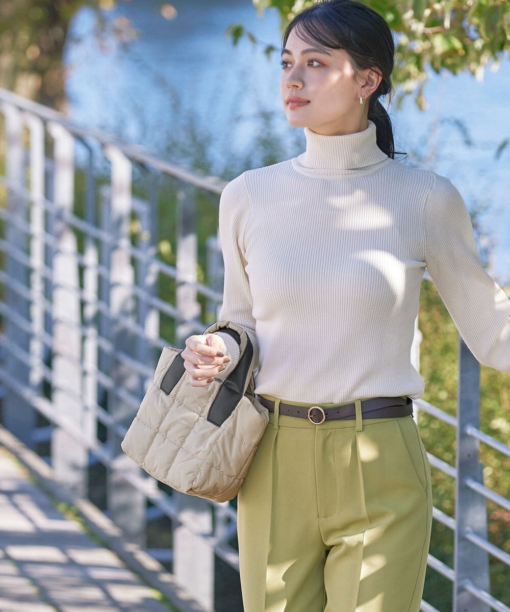 Tiaclasse 【2WAY】キルティングトートバッグ 