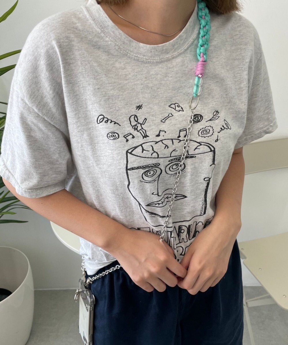 WEGO 配色ロープチェーンストラップ 