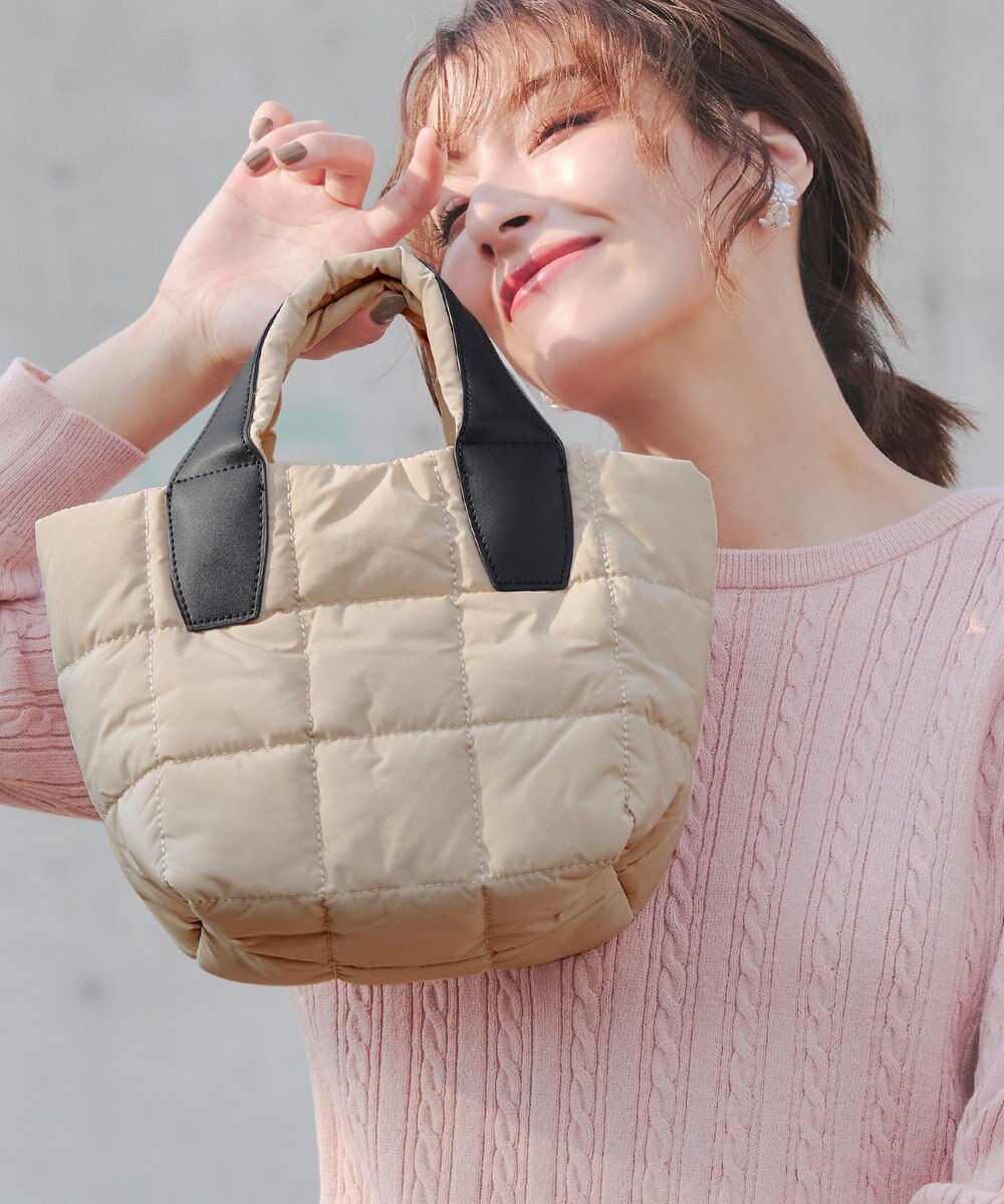 Tiaclasse 【2WAY】キルティングトートバッグ 