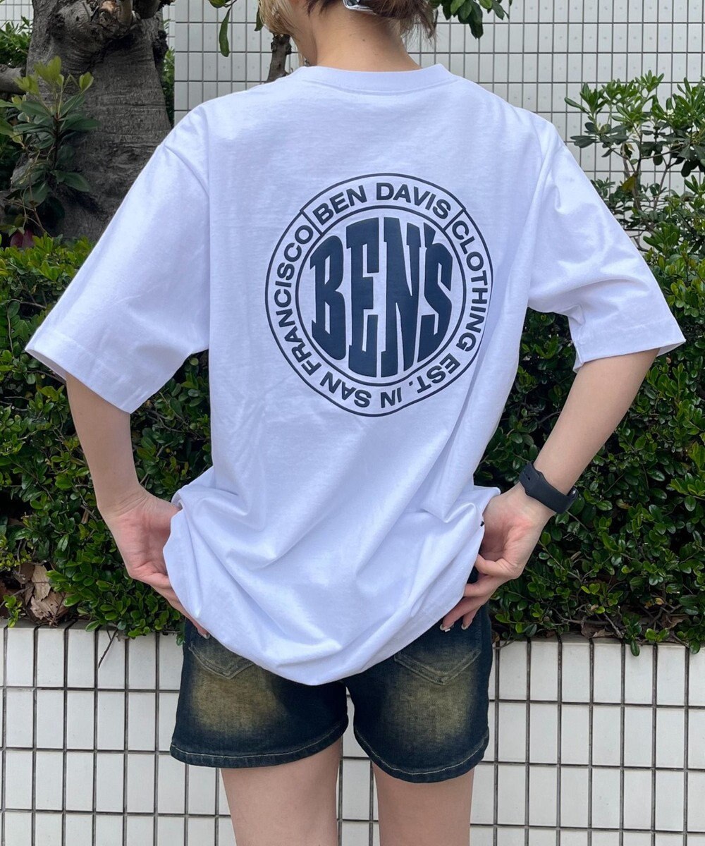 WEGO 【ユニセックス着用ITEM/MLサイズ展開】BENDAVISサークルロゴT（SS） 