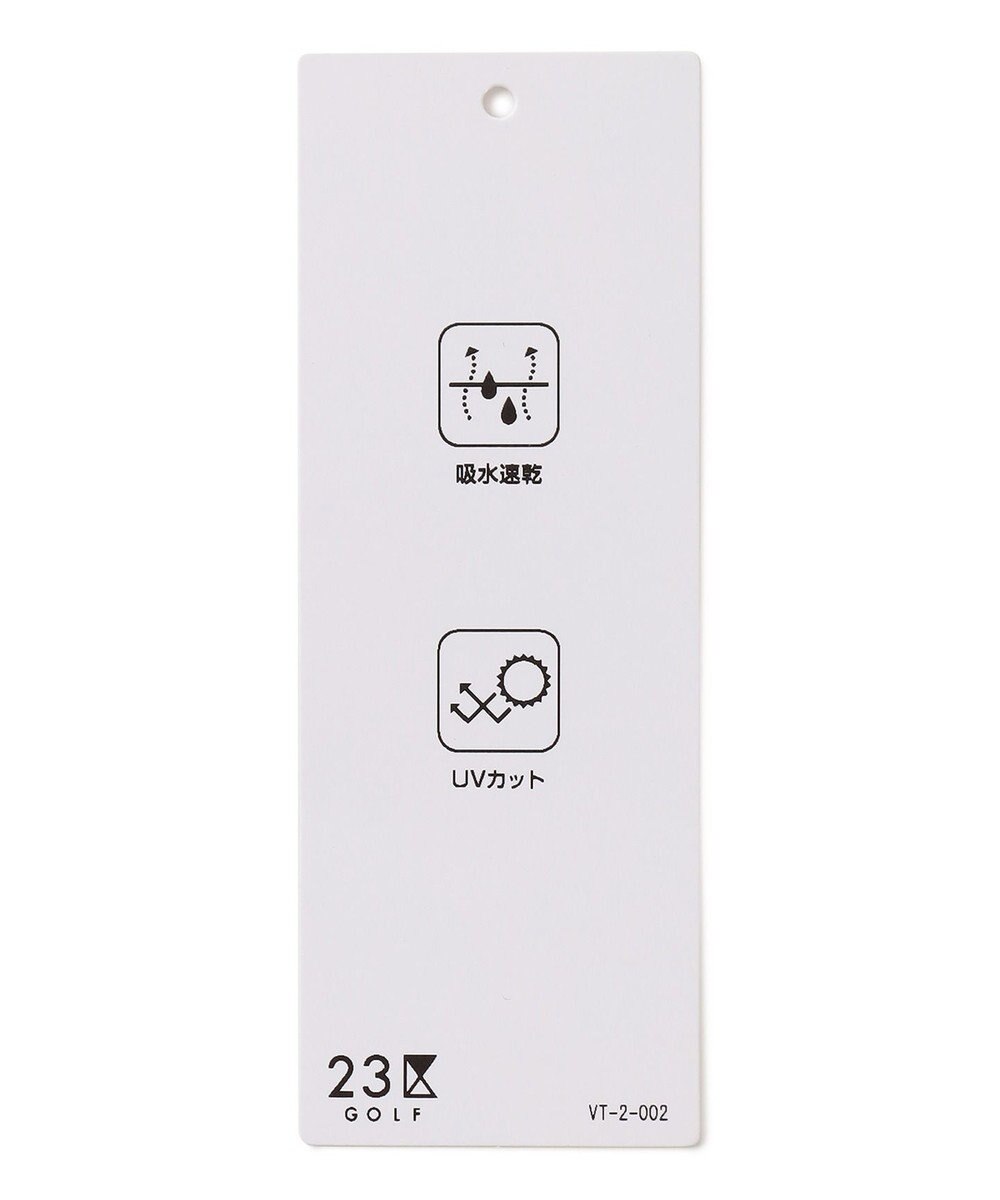 23区GOLF 【MEN】【キングサイズ/吸水速乾/UVカット】パリマップ総柄ポロシャツ 