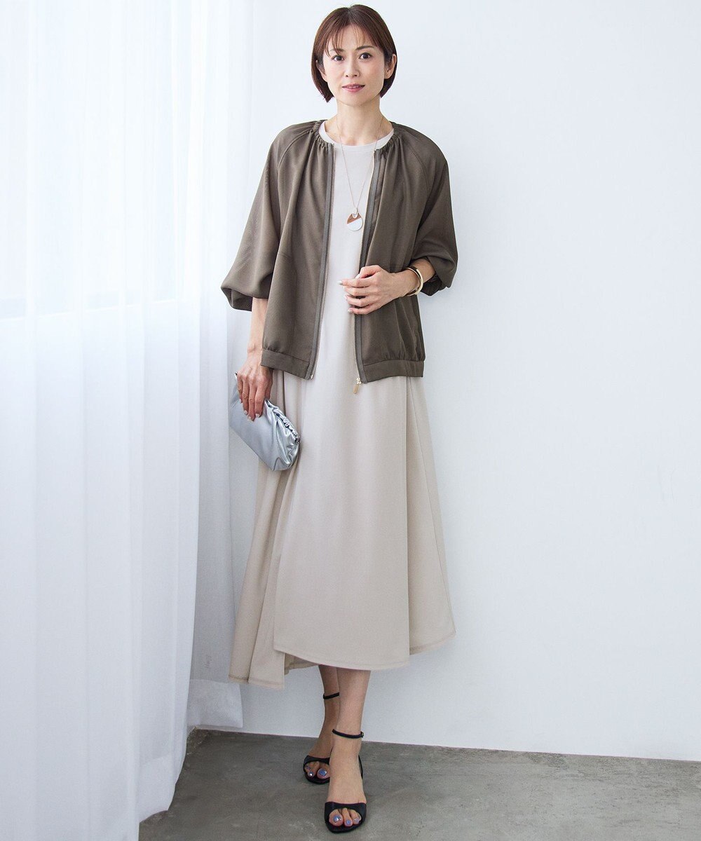 自由区 【カタログ掲載・WEB先行販売】ストレッチアムンゼン ワンピース 