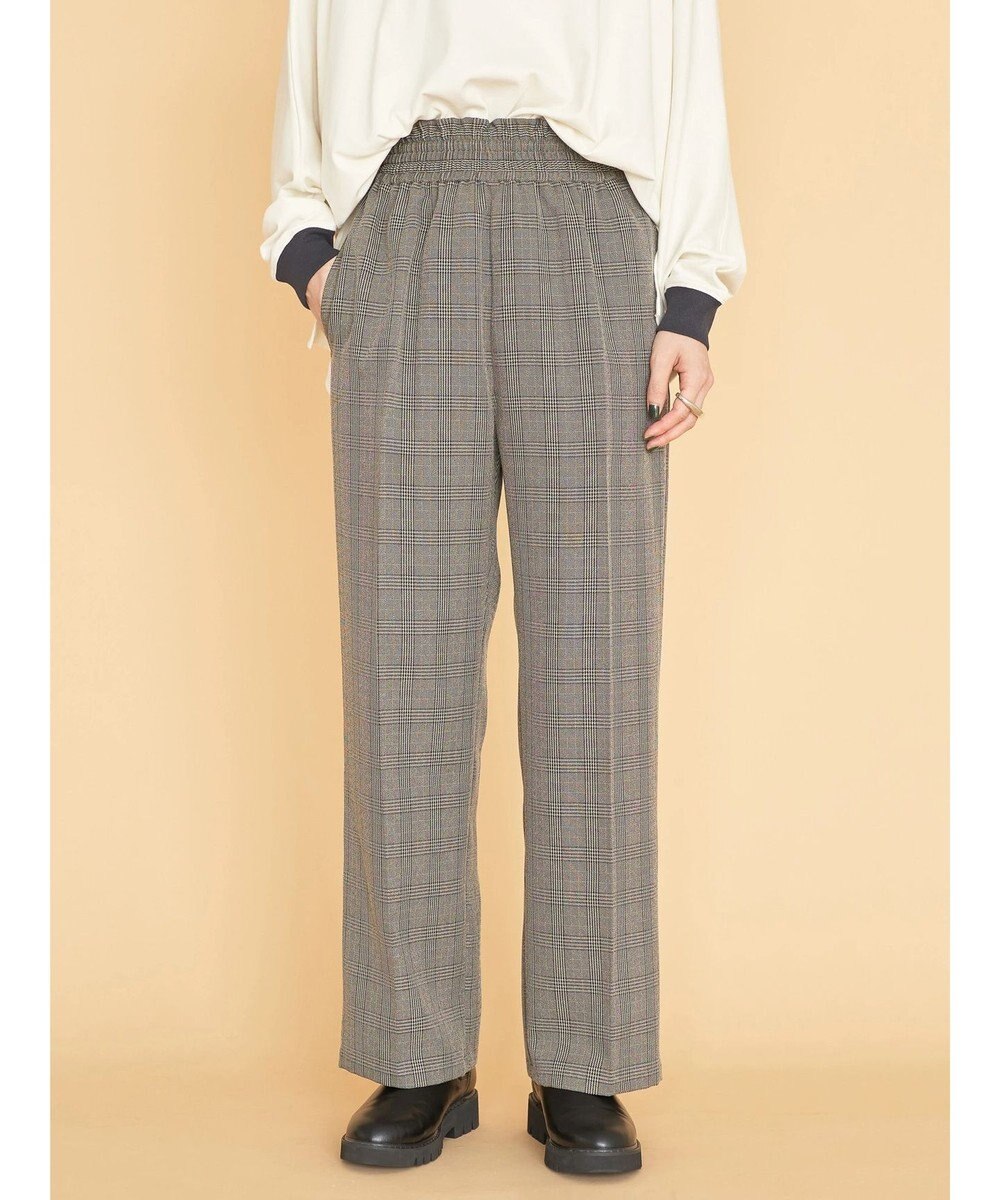 AMERICAN HOLIC ウエストイージーストレートパンツ 