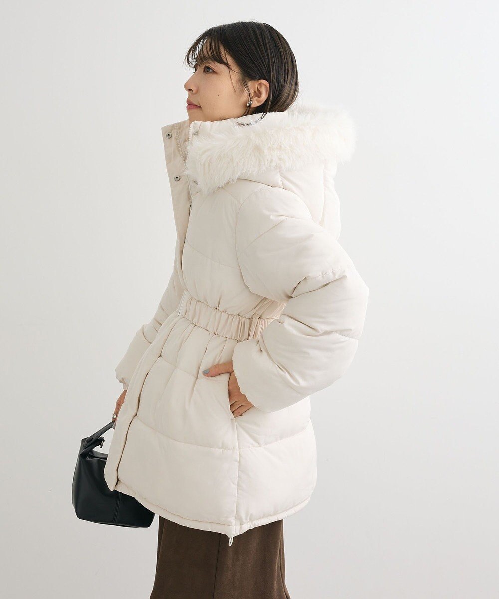 Green Parks ・ｓｗｉｎｇ　ｂｙ　ファイバーダウンベルト付コート 