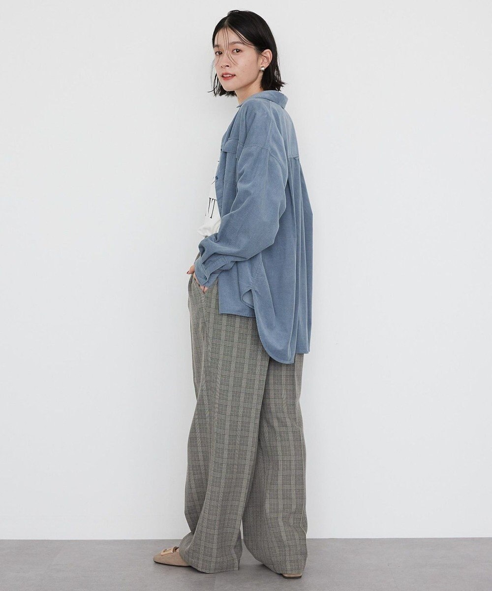 AMERICAN HOLIC Ｗポケットコーデュロイシャツ 