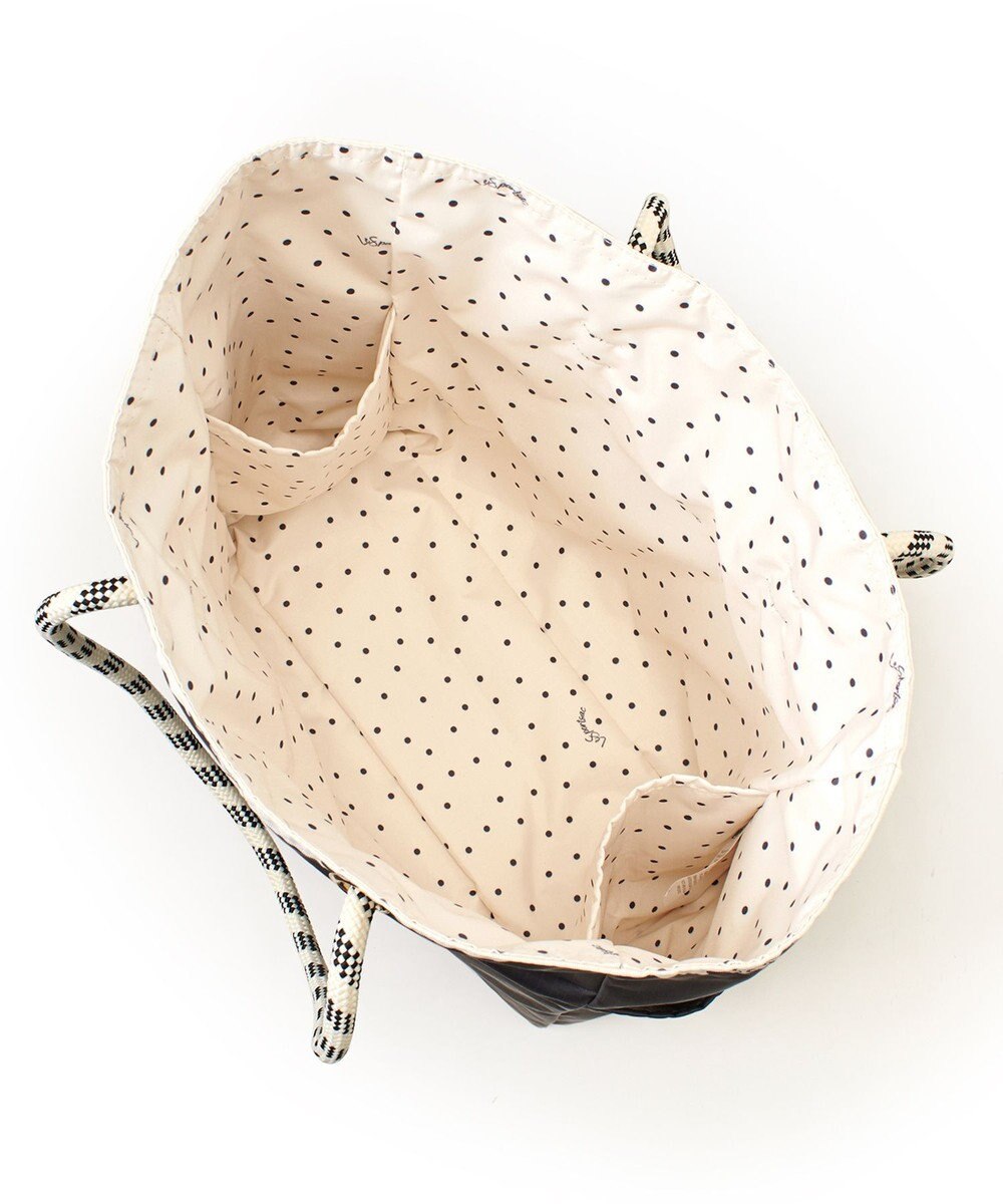 LeSportsac ML 2 WAY TOTE        /2ウェイサンダー/アイボリードッツ 